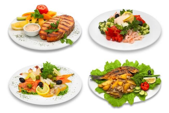 Низкокалорийная рыба и морепродукты удобные таблицы калорийности и диетические рецепты