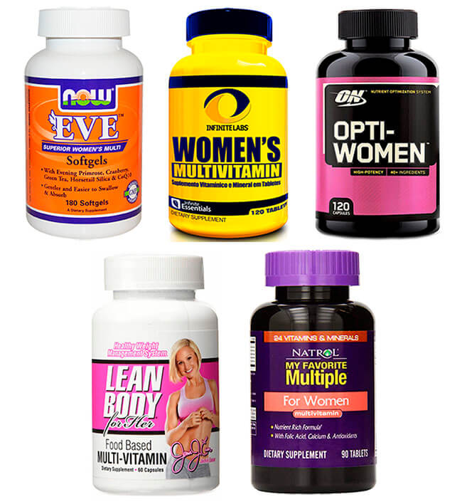 Лучшие витаминно-минеральные комплексы для женщин