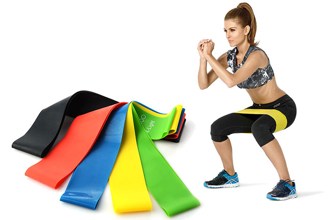 Резинки для фитнеса — отличная альтернатива силовым нагрузкам с гантелями и штангой